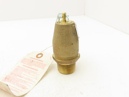 Apollo RVS13-1 Steam Safety Valve 1"x1"NPT Bronze 15psi 13-202-B-15  Lot of 2