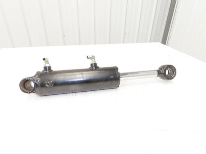 Toyota 8FBCU30 Electric Forklift Mast Tilt Cylinder 3" Bore 8" Stoke 1-3/8" Pin