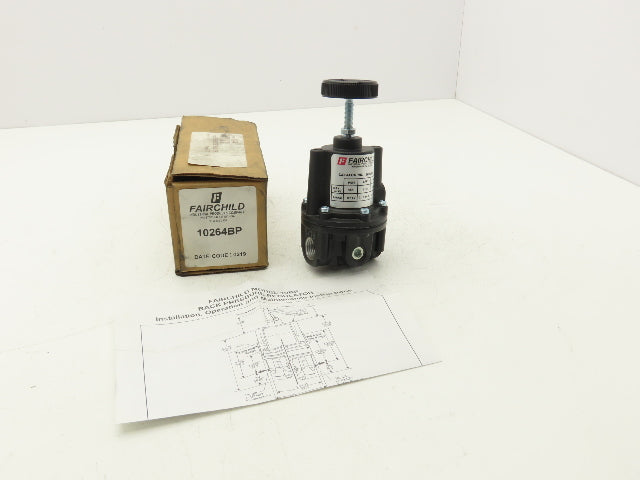 Fairchild 10264BP Back Pressure Regulator 2-150PSI 300 PSI Max 1/2" NPT