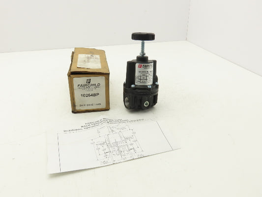 Fairchild 10264BP Back Pressure Regulator 2-150PSI 300 PSI Max 1/2" NPT