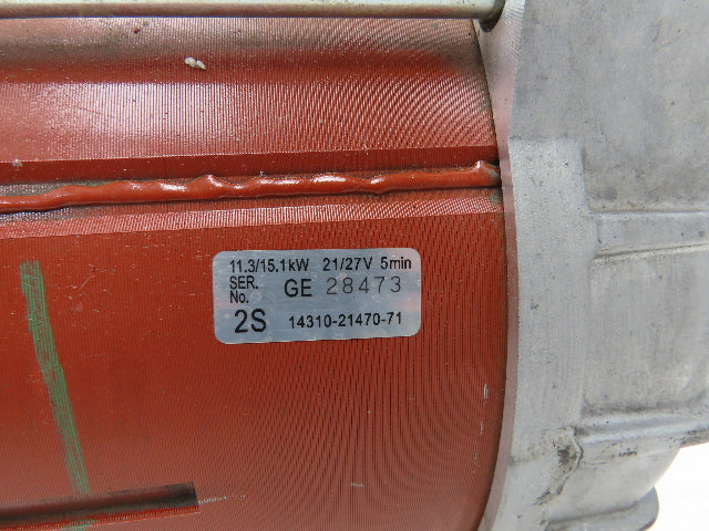 Toyota 14310-21470-71 Electric Forklift Hydraulic Pump Motor 24V 15.1kW 8FBCU30