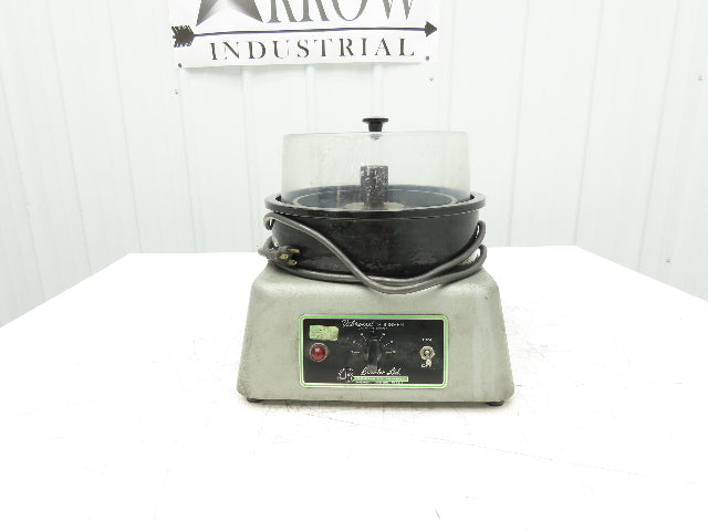 Buehler Vibromet 67-1509 Vibratory Parts Polisher 8" Bowl Stud Mounts Broken-