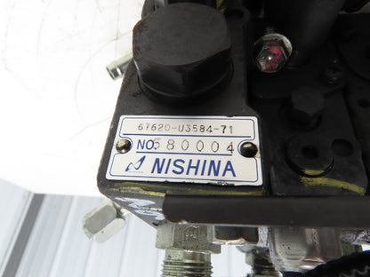 Toyota 67620-U3584-71 Hydraulic 3-Spool Forklift Mast Control Valve From 8FBCU30