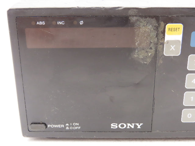 Sony LH51 Magnescale 2-Axis Digital Readout Display Keypad Controller