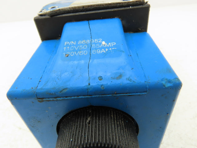 Vickers DG4S4-012A-50 Directional Control Double Solenoid Valve 120V