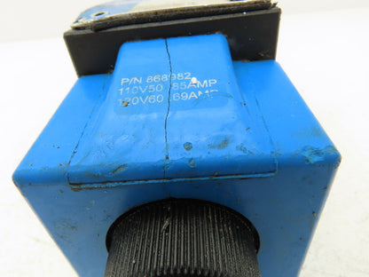 Vickers DG4S4-012A-50 Directional Control Double Solenoid Valve 120V