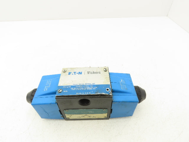 Vickers DG4S4-012A-50 Directional Control Double Solenoid Valve 120V
