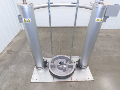 Graco CM2L79 Drum Unloader No Pump Frame Cylinder Elevator Barrel Follower