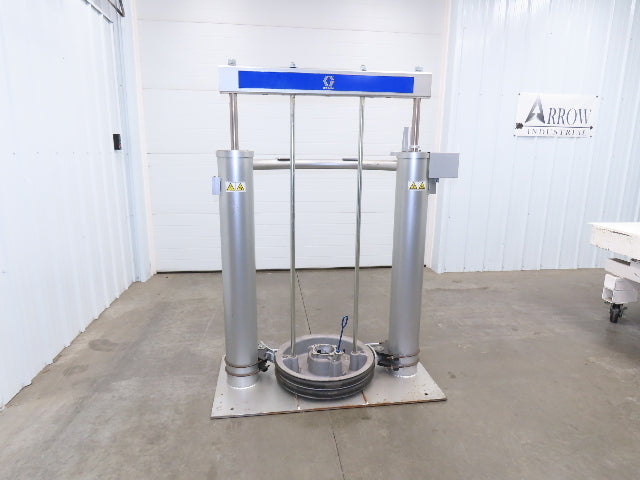 Graco CM2L79 Drum Unloader No Pump Frame Cylinder Elevator Barrel Follower