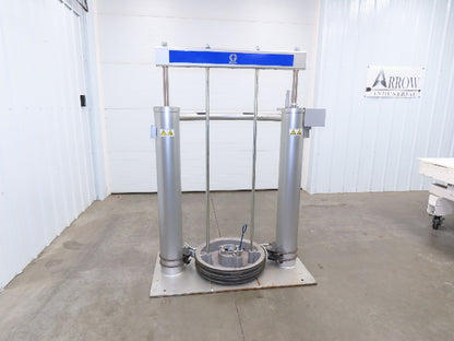 Graco CM2L79 Drum Unloader No Pump Frame Cylinder Elevator Barrel Follower