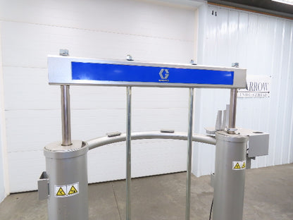 Graco CM2L79 Drum Unloader No Pump Frame Cylinder Elevator Barrel Follower