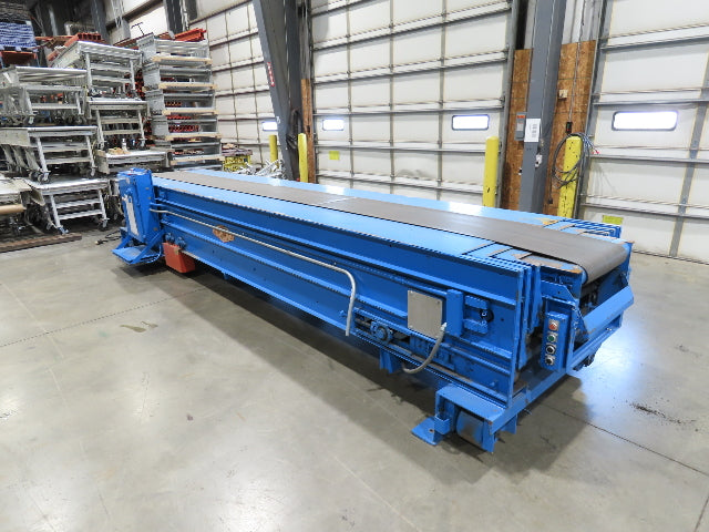 Stewart Glapat 1961T18SP 19'-61' Adjustoveyor Telescopic Conveyor 18" Belt 230V