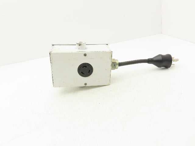 Milwaukee 48-51-0120 Coring Drill Motor Meter Box Assembly 120V 20A  Twist Lock