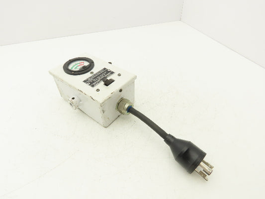 Milwaukee 48-51-0120 Coring Drill Motor Meter Box Assembly 120V 20A  Twist Lock