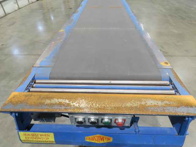 Stewart Glapat 2169T24FB-U 21'-69' Adjustoveyor Telescopic Conveyor 24"Belt 480V