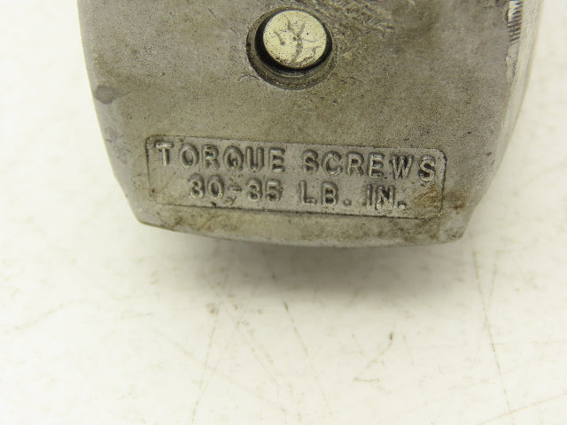 Vickers DG4S4-012A-50 Directional Control Single Solenoid Valve 120V Old Style