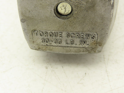 Vickers DG4S4-012A-50 Directional Control Single Solenoid Valve 120V Old Style