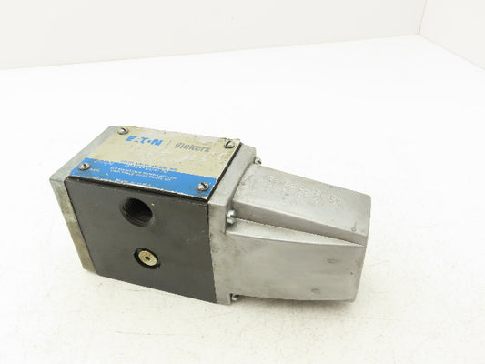 Vickers DG4S4-012A-50 Directional Control Single Solenoid Valve 120V Old Style