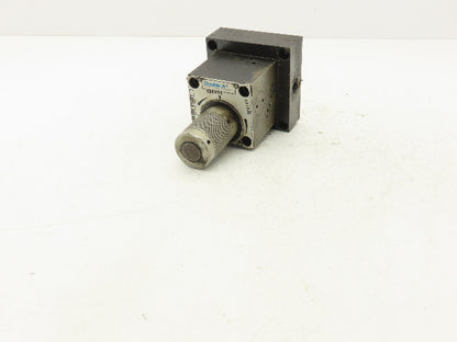 Double A Vickers QXA 005 B 10B1 Hydraulic Flow Control Valve Manual Knob 3/8"NPT
