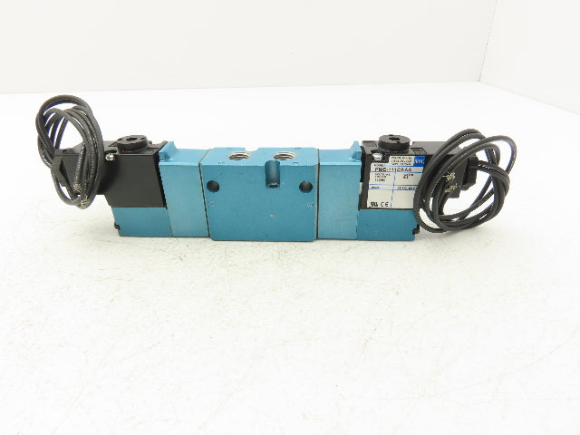 MAC 821C-PM-111CA-152 Pneumatic Double Solenoid Valve 120V 1/4"NPT PME-111CAAA