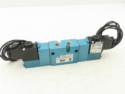 MAC 821C-PM-111CA-152 Pneumatic Double Solenoid Valve 120V 1/4"NPT PME-111CAAA