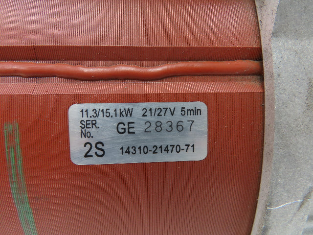 Toyota 14310-21470-71 Electric Forklift Hydraulic Pump Motor 24V 15.1kW 8FBCU30