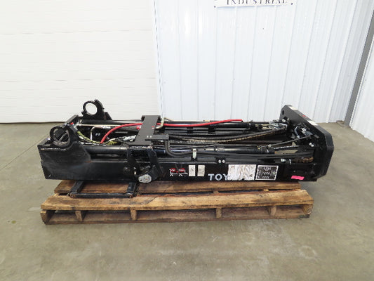 Toyota 8FBCU30 Electric Forklift Mast 3-Stage 187" Lift Sideshift Class III
