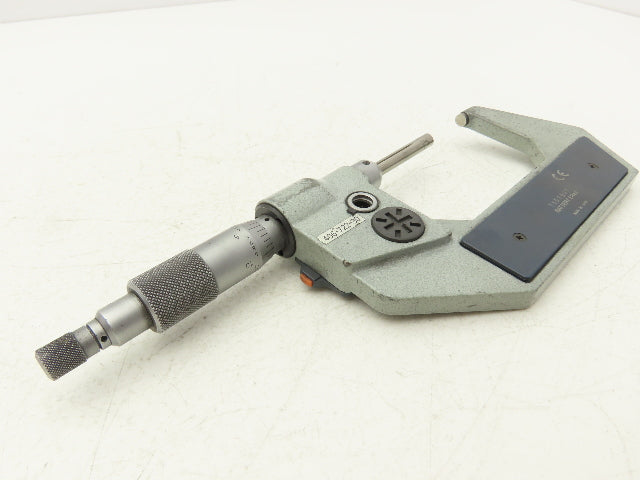 Mitutoyo 406-722-30 Digimatic Micrometer 1-2" Range .00005 Ratchet Stop SPC Data