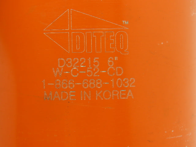Diteq WC-52-CD D32215 Core Drill Bit 6" C-52 Wet Diamond Concrete Coring Bit