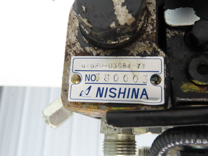 Toyota 67620-U3584-71 Hydraulic 3-Spool Forklift Mast Control Valve From 8FBCU30