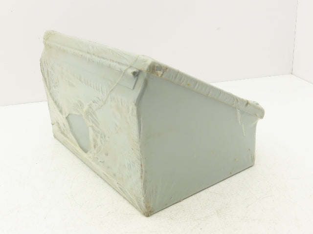 Hoffmann C8C12  8x12x7" Consolet Electrical Enclosure 30° Sloped Hinged Lid
