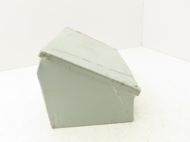Hoffmann C8C12  8x12x7" Consolet Electrical Enclosure 30° Sloped Hinged Lid