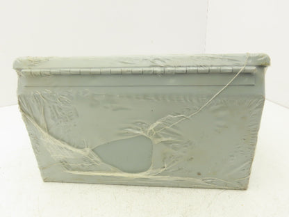 Hoffmann C8C12  8x12x7" Consolet Electrical Enclosure 30° Sloped Hinged Lid