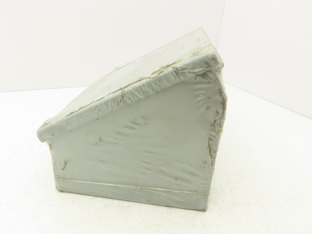 Hoffmann C8C12  8x12x7" Consolet Electrical Enclosure 30° Sloped Hinged Lid
