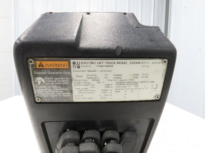 Hyster E50XM-27 Electric Forklift Three Lever Control Unit Lift Tilt Shift