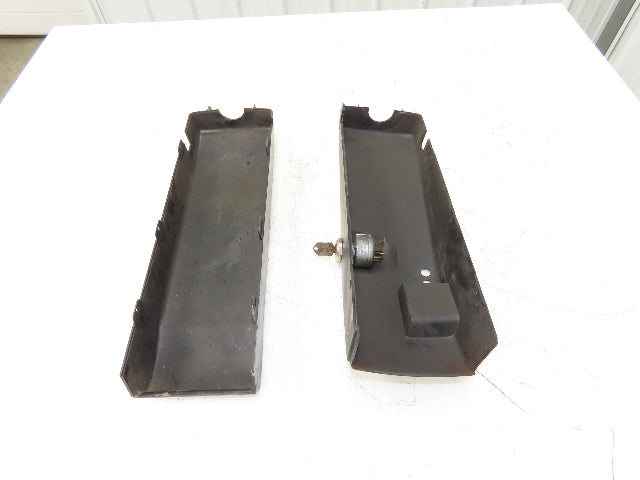 Hyster E50XM-27 Forklift Steering Column Shroud Cover Assembly W/Key