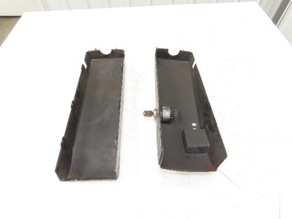 Hyster E50XM-27 Forklift Steering Column Shroud Cover Assembly W/Key