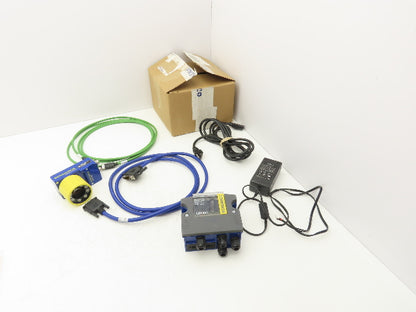 Datalogic 400600-010 Matrix 400 Bar Code Reader 2D Scanner CBX100 Network Module