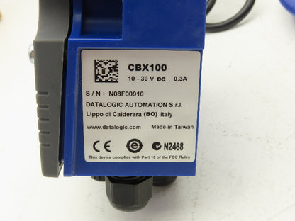 Datalogic 400600-010 Matrix 400 Bar Code Reader 2D Scanner CBX100 Network Module