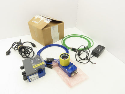 Datalogic 400600-010 Matrix 400 Bar Code Reader 2D Scanner CBX100 Network Module