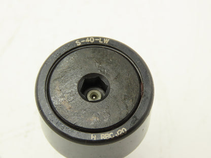 RBC S40LW Flat Cam Follower Bearing 1.25" Dia 3/4"W 1/2-20" Stud  LOT OF 4