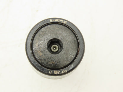 RBC S40LW Flat Cam Follower Bearing 1.25" Dia 3/4"W 1/2-20" Stud  LOT OF 4