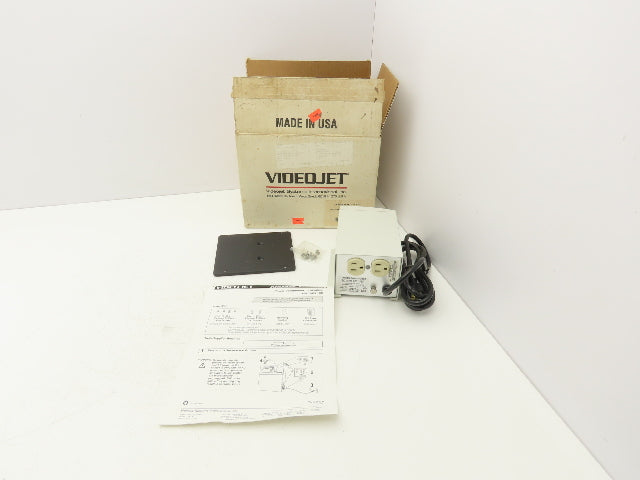 Videojet ABC201-11W Power Conditioner 120Vac 2.16A Power Supply 356841-02