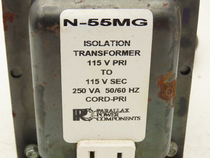Parallax Power Isolation Transformer 120V 1Ph 250VA