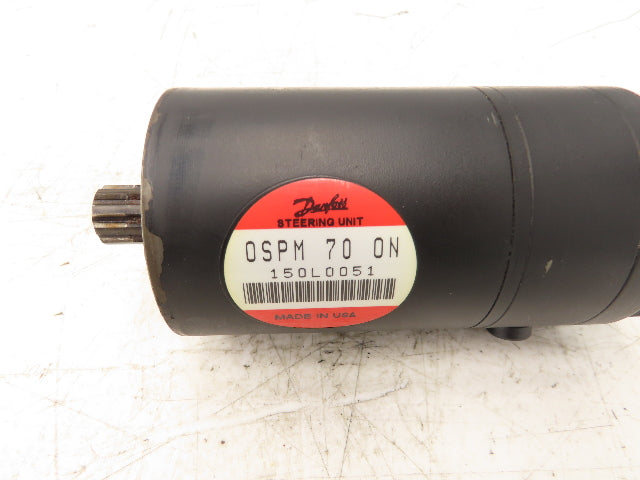 Sauer-Danfoss OSPM70ON Forklift Power Steering Unit Hydraulic Motor Off E50XM-27