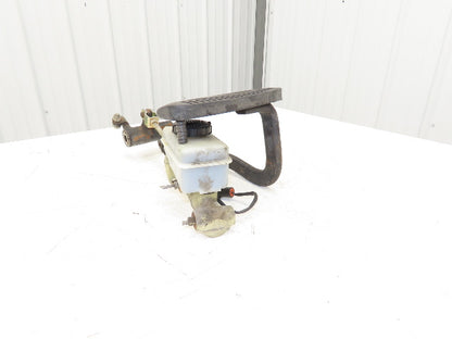 Hyster E50XM-27 Electric Forklift Brake Pedal & Master Cylinder Assembly