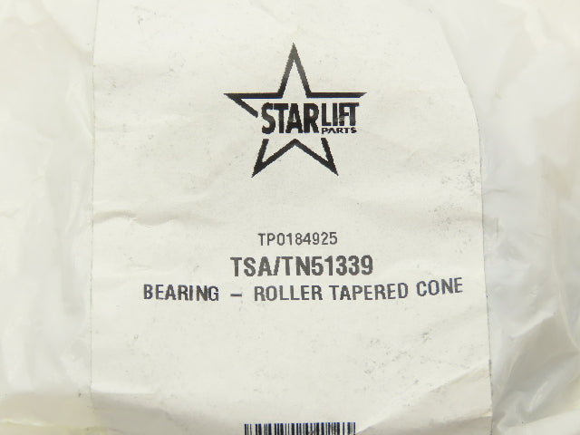 StarLift Tennant TN51339 Tapered Cone Roller Bearing 1-3/8" Bore  Lot of 2