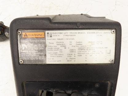 Hyster 506537581 Hydraulic Forklift Tilt Cylinder Removed From E50XM-27