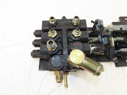 Husco 8500375 Hydraulic 3-Spool Mast Control Valve Manifold From E50XM-27