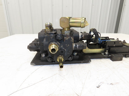 Husco 8500375 Hydraulic 3-Spool Mast Control Valve Manifold From E50XM-27